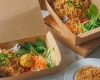 Hộp Giấy Đựng Thức Ăn kraft Nâu Có Tráng PE