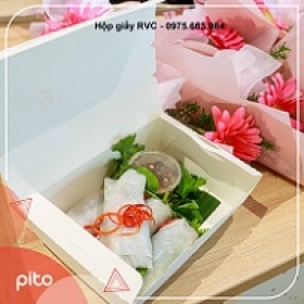 Mẫu Hộp giấy cupstock đựng thức ăn chiếm lĩnh thị trường F&B