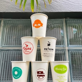 In lụa trên ly giấy tiết kiệm chi phí