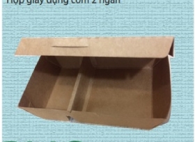 Kích thước hộp giấy 2 ngăn